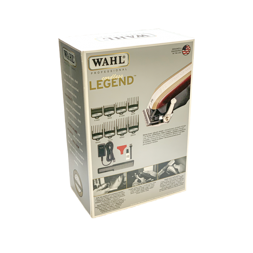 Wahl Legend Cordless Машинка для стрижки + Wahl Vanish Super Close шейвер
